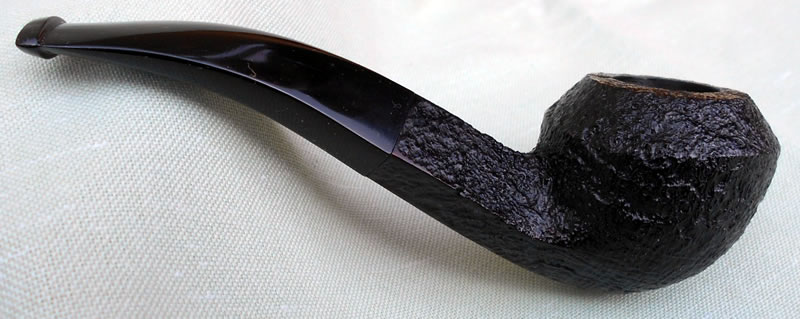 Dunhill - The White Spot Sandblast Smoking Pipe 